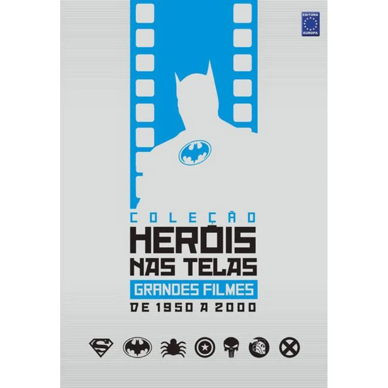 COLEÇÃO HERÓIS NAS TELAS - GRANDES FILMES DE 1950 A 2000