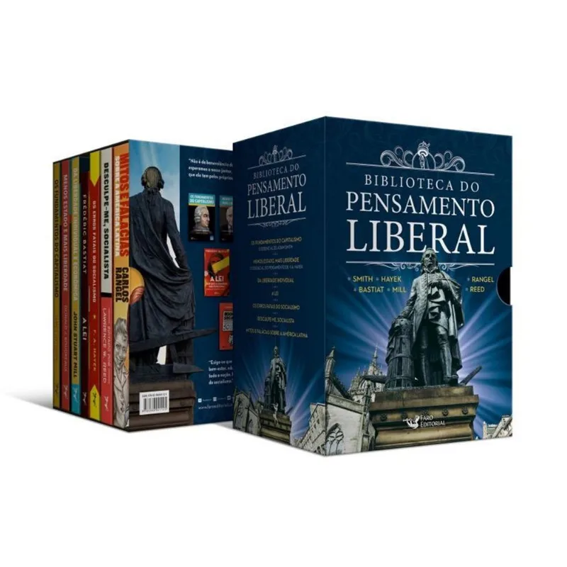 BOX BIBLIOTECA DO PENSAMENTO LIBERAL