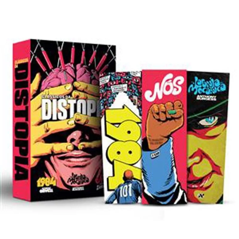 Livro Box Clássicos Da Distopia Aleph (MP)