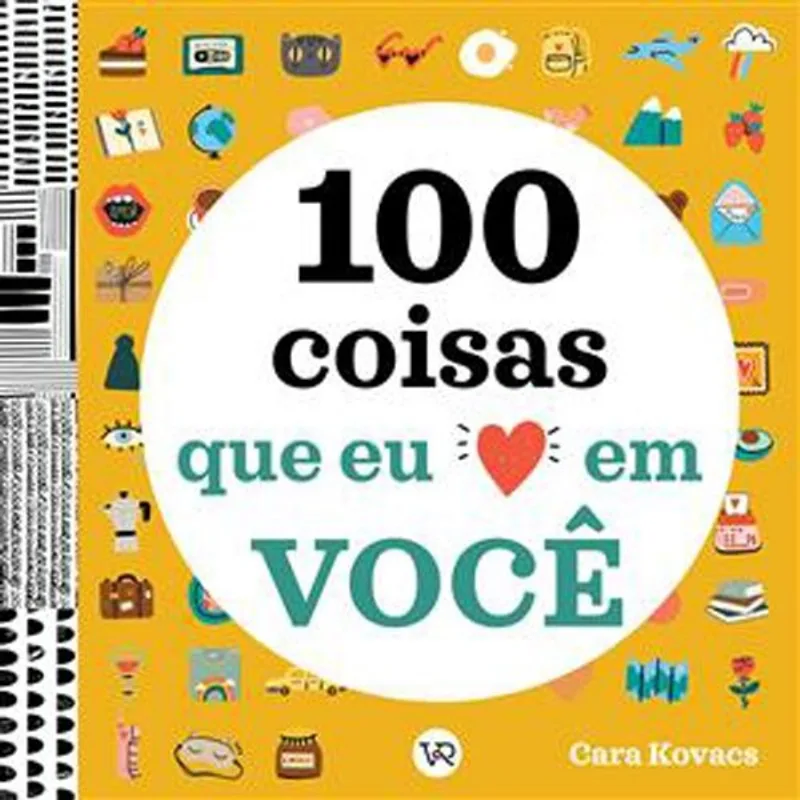 Livro 100 Coisas Que Eu Amo Em Você Vergara (MP)