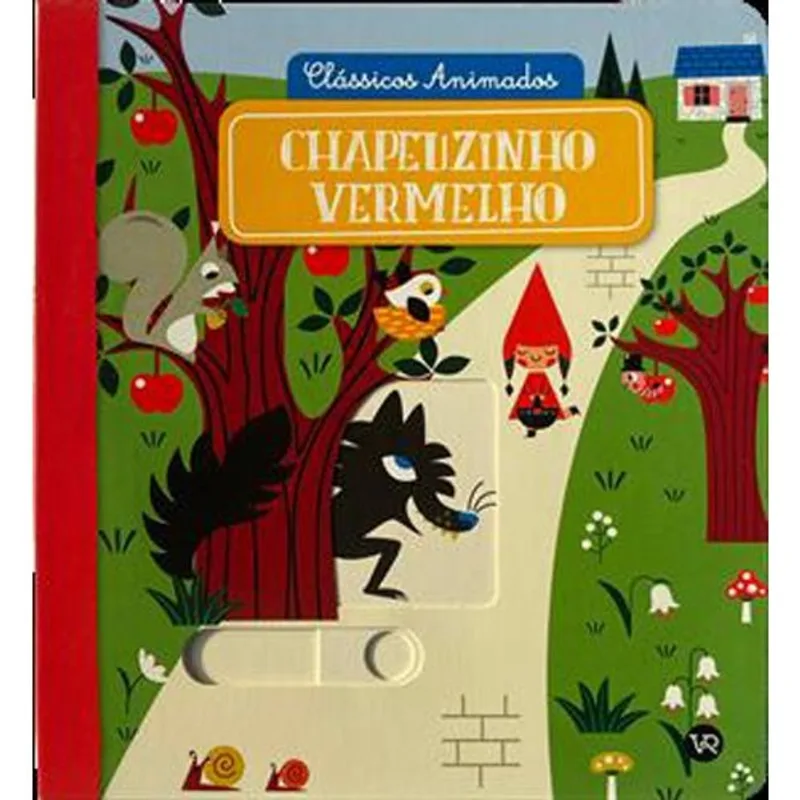 Livro Clássicos Animados:chapeuzinho Vermelho (nova Edição) Verga Ra (MP)