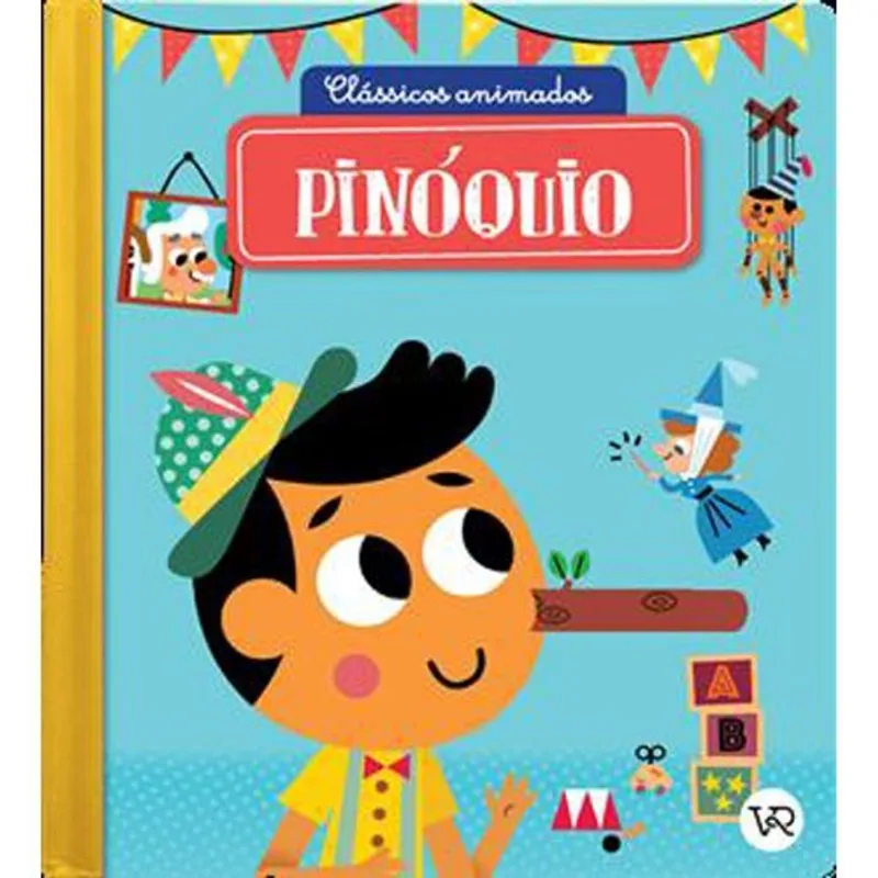 Livro Clássicos Animados: Pinóquio (nova Edição) Vergara (MP)