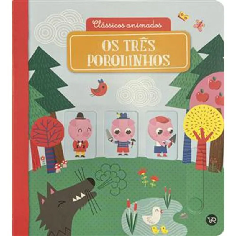 Livro Clássicos Animados Os Três Porquinhos (nova Edição) Verga Ra (MP)