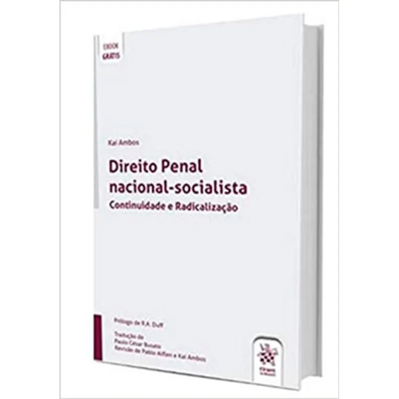 DIREITO PENAL NACIONAL-SOCIALISTA - 2020