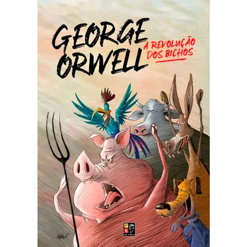 Livro A Revolução Dos Bichos George Orwell Pé Da Letra (MP)