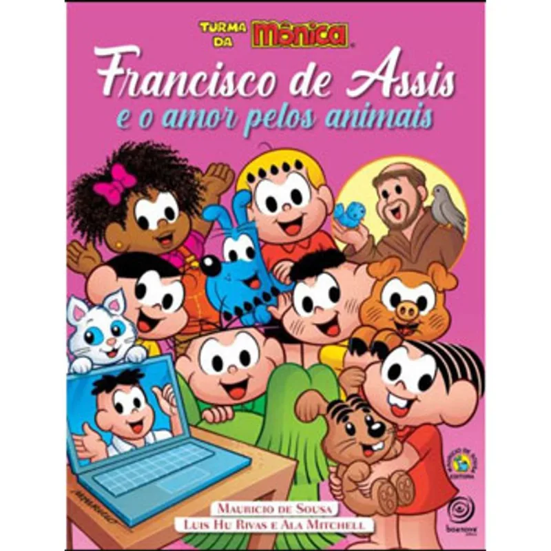 FRANCISCO DE ASSIS E O AMOR PELOS ANIMAIS - TURMA DA MÔNICA