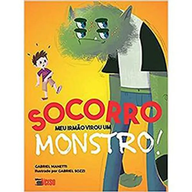 Livro Socorro Meu Irmao Virou Um Monstro Inverso (MP)