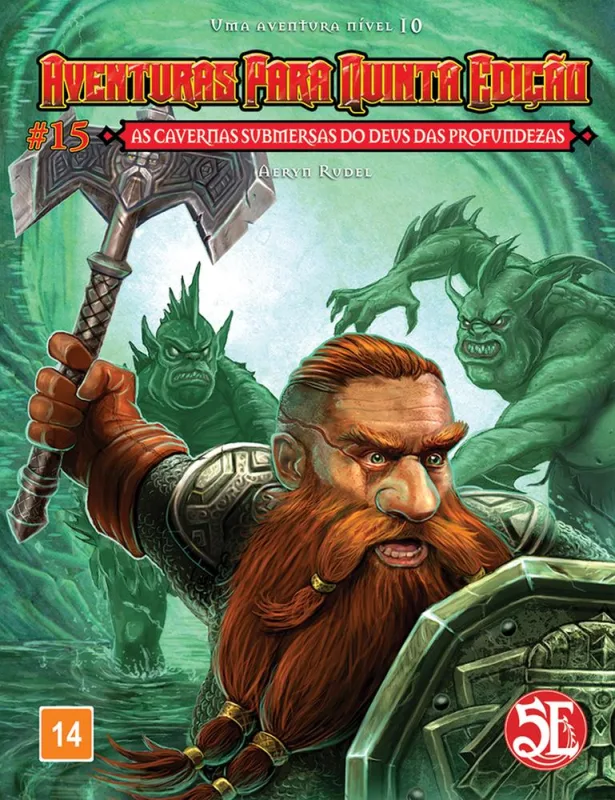 Dungeons And Dragons - 15 As Cavernas Submersas Do Deus Das Profundezas - LC