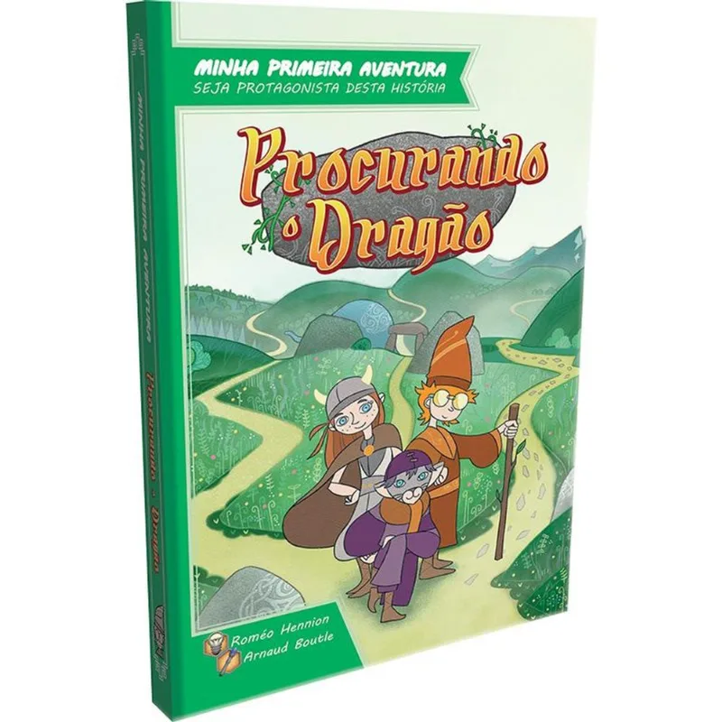 Livro - Minha Primeira Aventura - Procurando o Dragão - Galápagos