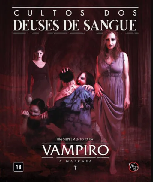 Vampiro - A Mascara (5 Edicao)  Culto Dos Deuses De Sangue (Suplemento) - Galapagos - LC - Livros