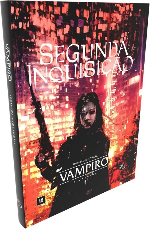 Vampiro - A Máscara (5 Edição) Segunda Inquisição (Suplemento) - Galápagos - LC - Livros