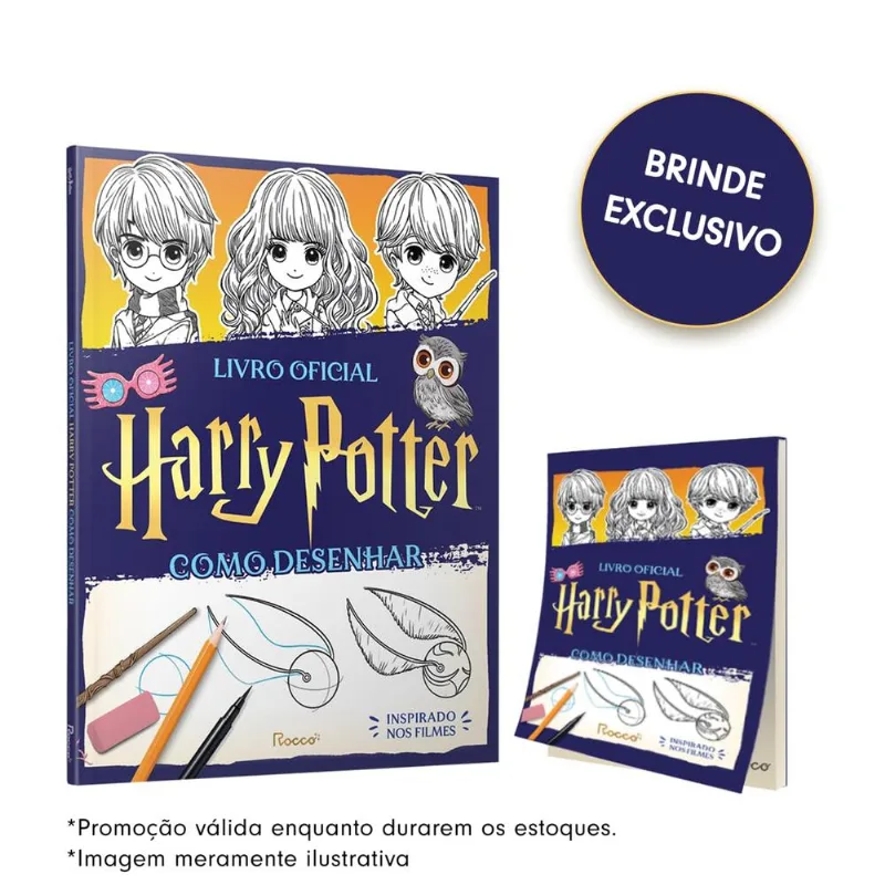Hp Como Desenhar - Com Brinde