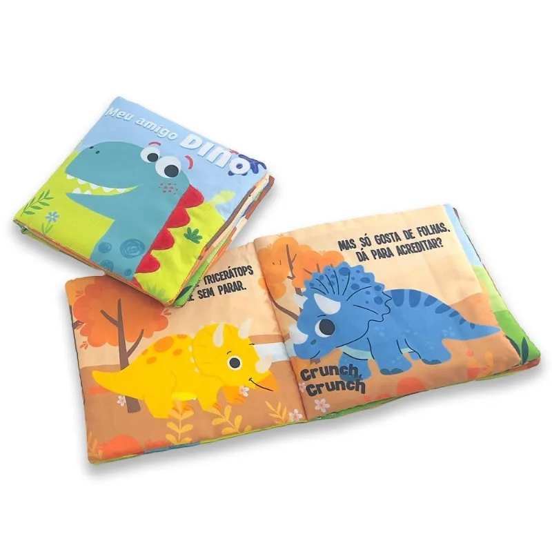 Meu Amigo Dino - Livro De Pano
