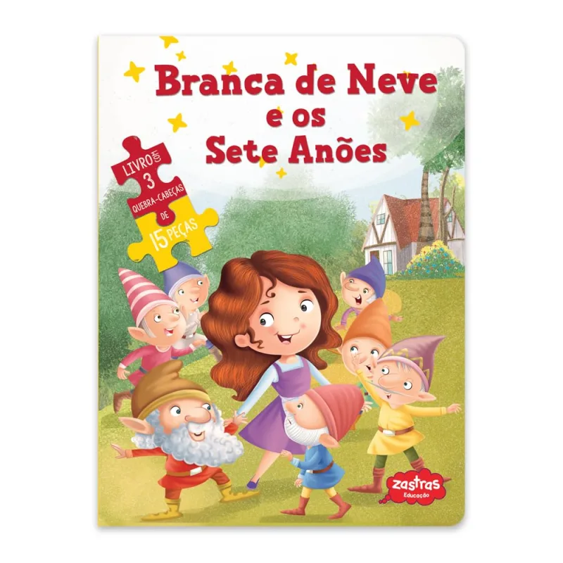 Branca De Neve E Os Sete Anões - Com Quebra-Cabeça - LC - Livros