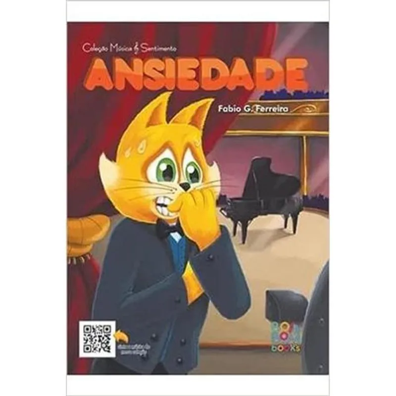Livro Coleção Musica E Sentimento Ansiedade Bom Bom Books (MP)