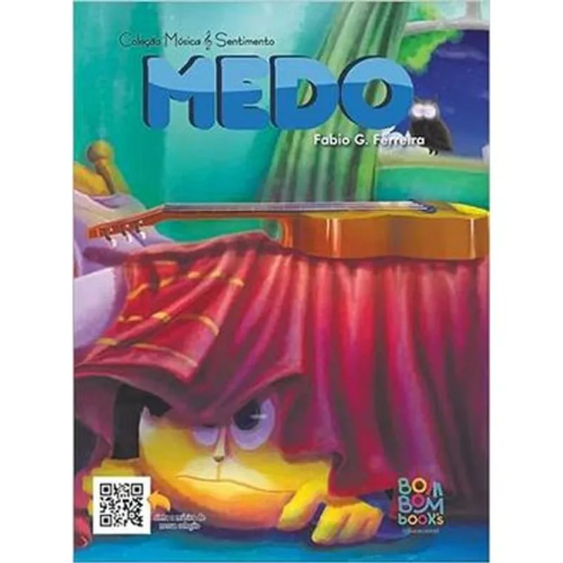 Livro Coleção Musica E Sentimento Medo Bom Bom Books (MP)