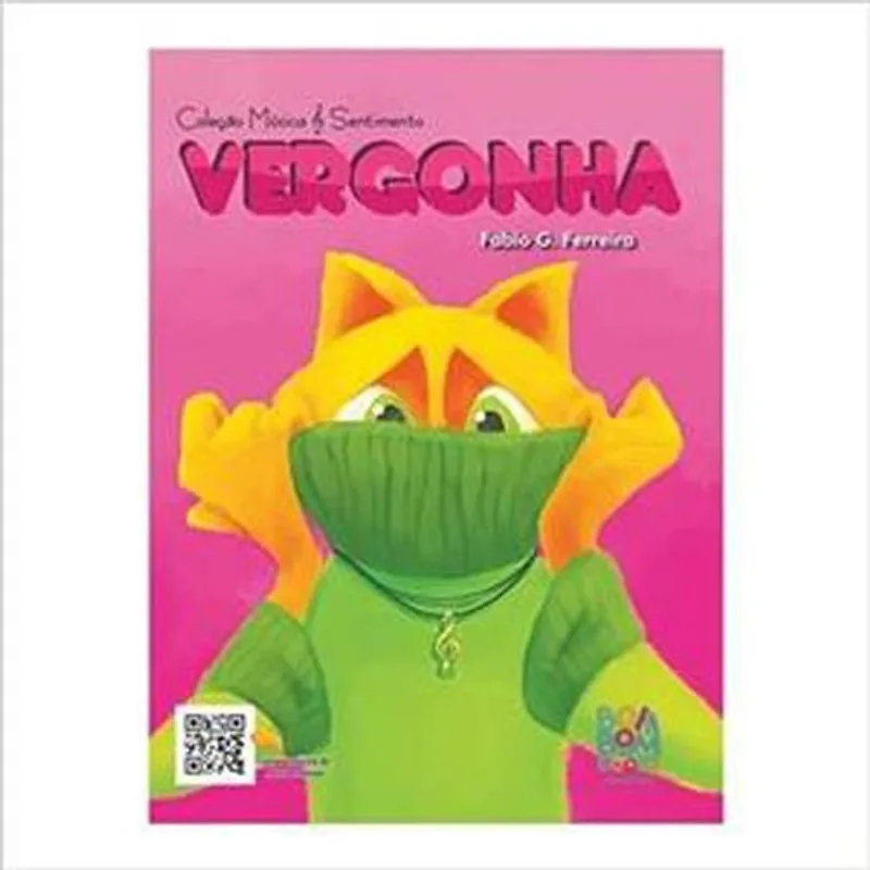 Livro Coleção Musica E Sentimento Vergonha Bom Bom Books (MP)
