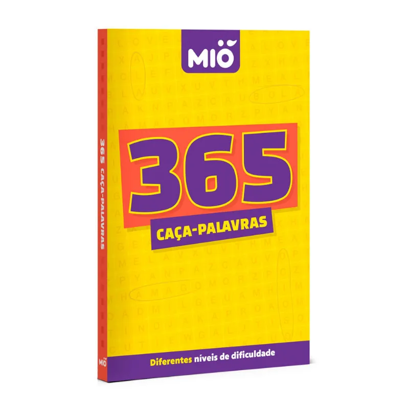 Revista Mió 365 Caça Palavras Diferentes Níveis De Dificuldade 1 Unidade