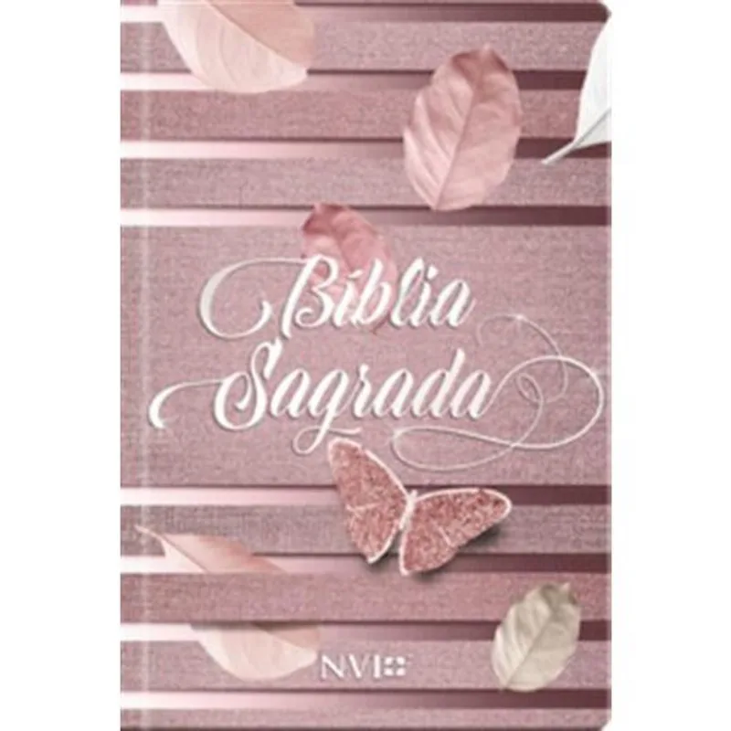 Livro Bíblia Sagrada Feminina Rosa Nvi Pao Diario (MP)