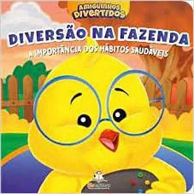 Livro Amiguinhos Divertidos Diversao Na Fazenda: A Importancia Dos Hab Itos Saudaveis Blu (MP)