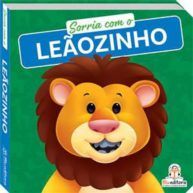 Livro Sorria Com O Leãozinho Blu (MP)