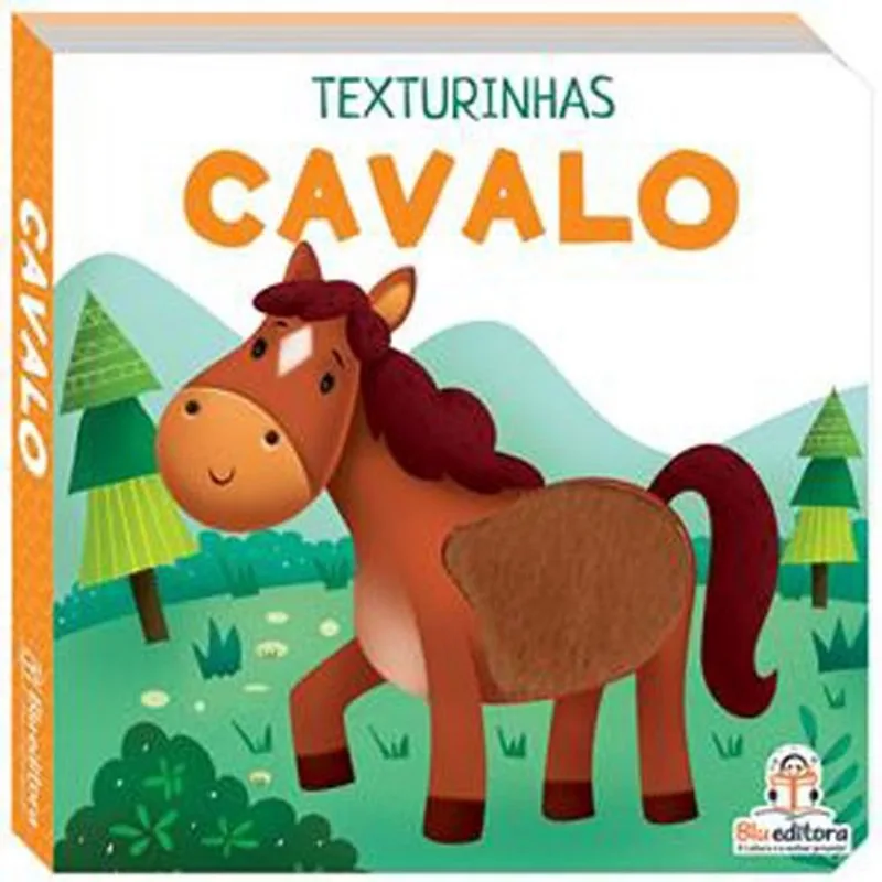Livro Texturinhas Cavalo E Amigos Blu (MP)