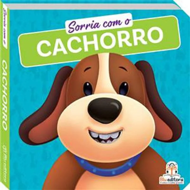 Livro Sorria Com O Cachorro Blu (MP)