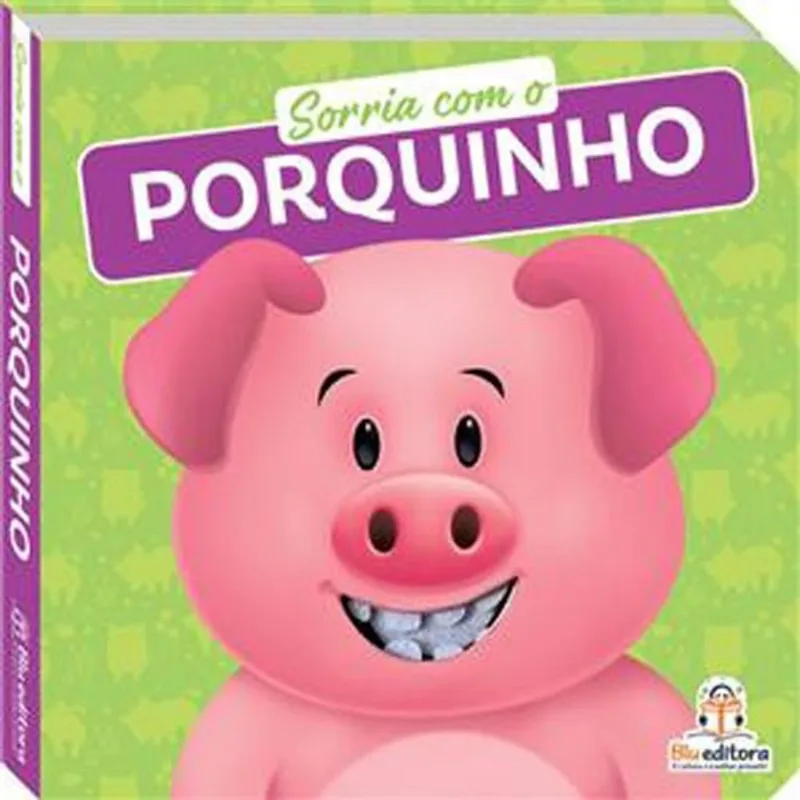 Livro Sorria Com O Porquinho Blu (MP)
