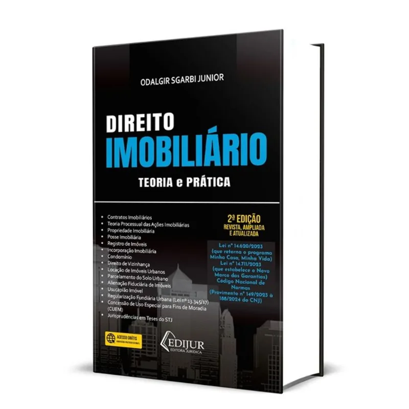 DIREITO IMOBILIÁRIO - TEORIA E PRÁTICA - 2025