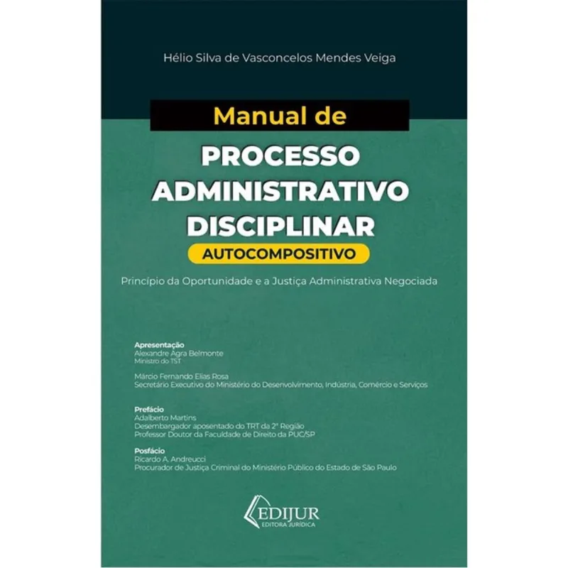 MANUAL DE PROCESSO ADMINISTRATIVO DISCIPLINAR AUTOCOMPOSITIVO - 2025