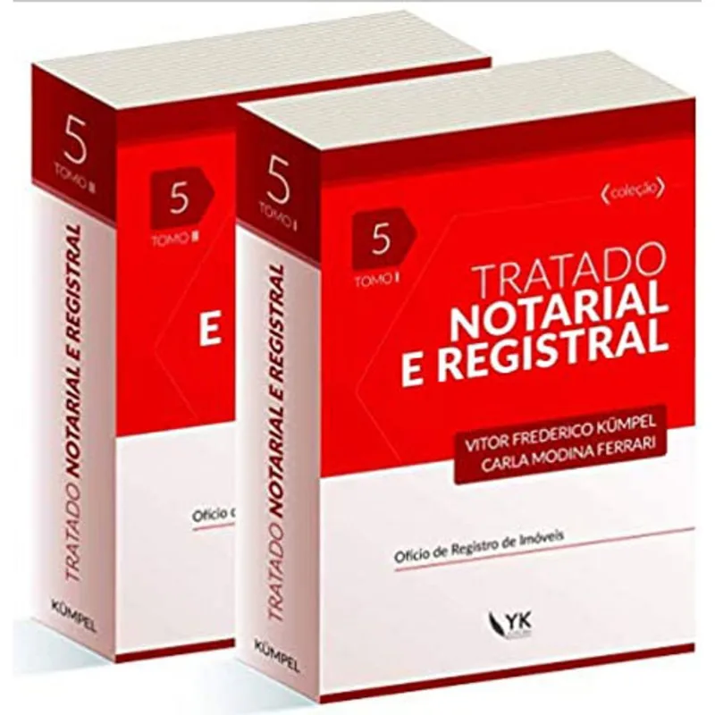 TRATADO NOTARIAL E REGISTRAL - TOMO 1 E 2 - 2020 - VOL. 5