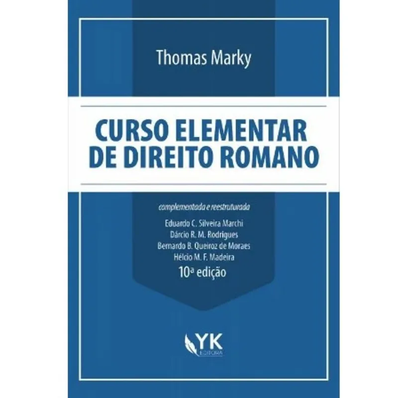 CURSO ELEMENTAR DE DIREITO ROMANO - 2021