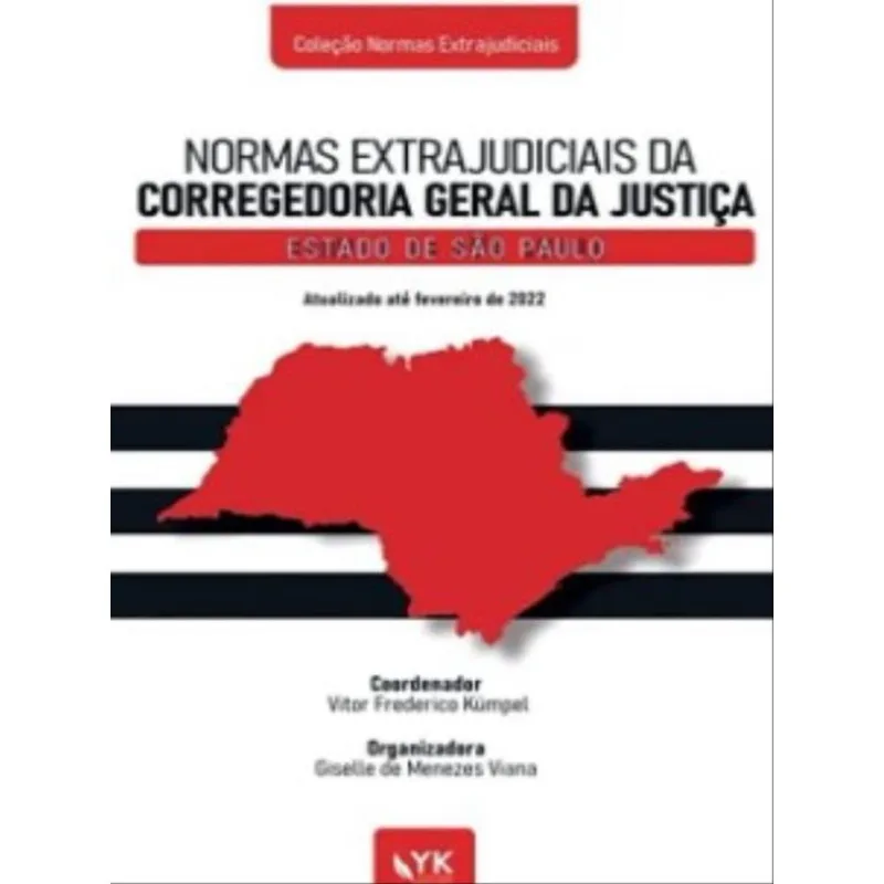 NORMAS EXTRAJUDICIAIS DA CORREGEDORIA GERAL DA JUSTIÇA - ESTADO DE SÃO PAULO - 2022