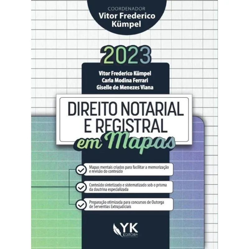 DIREITO NOTARIAL E REGISTRAL EM MAPAS - 2023