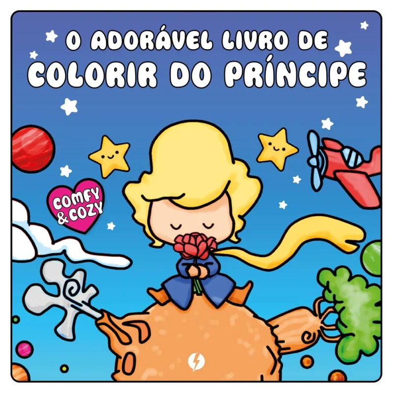 O Adorável Livro De Colorir Do Príncipe - LC - Livros