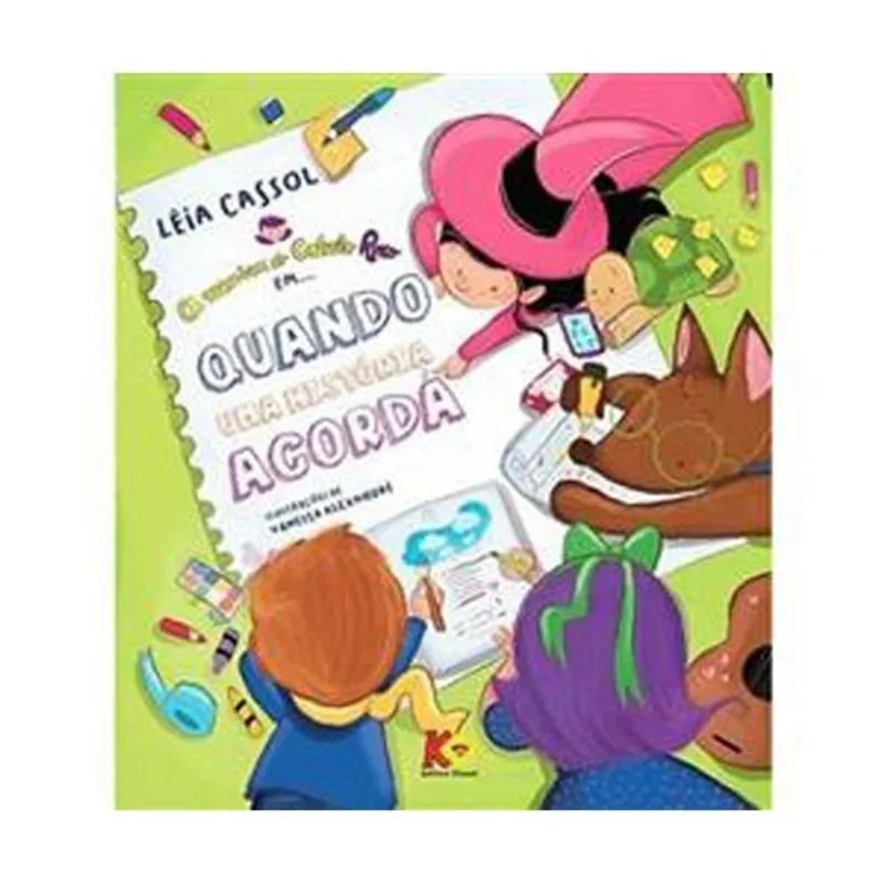 Livro A Menina Do Cabelo Roxo Em... Quando Uma História Acorda Cassol (MP)