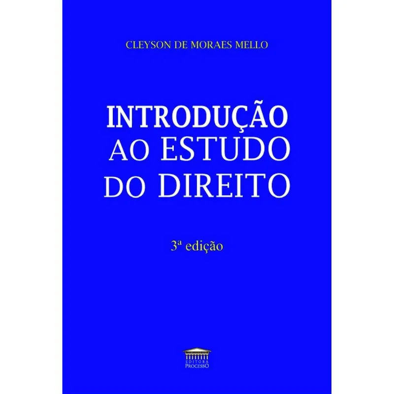 INTRODUÇÃO AO ESTUDO DO DIREITO