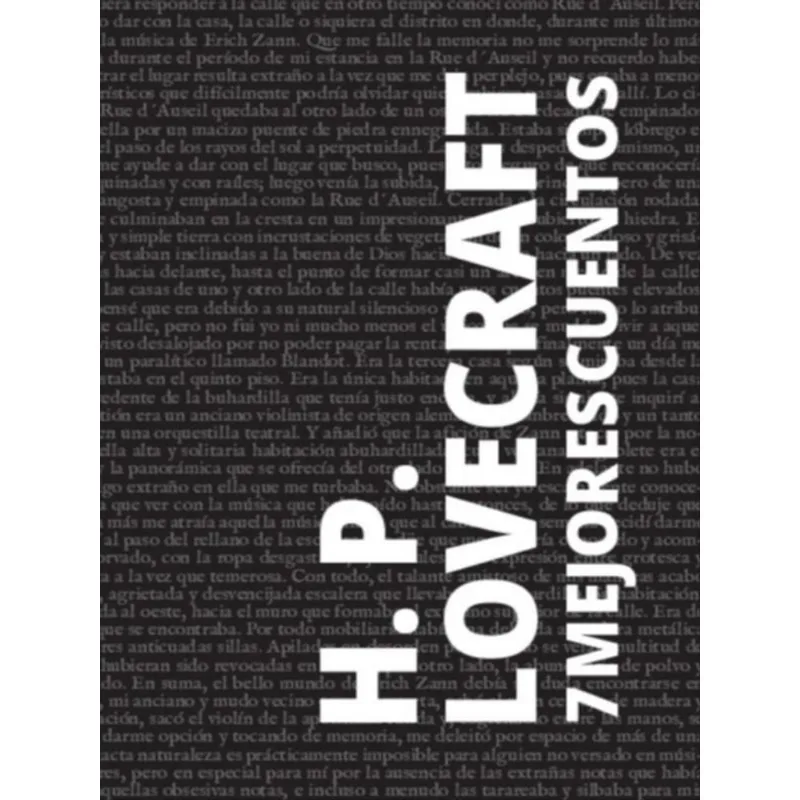 7 MEJORES CUENTOS - H. P. LOVECRAFT
