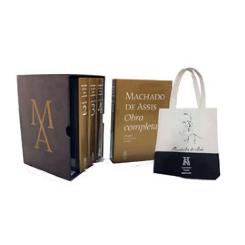 Machado de assis obra completa - edição com eco bag especial