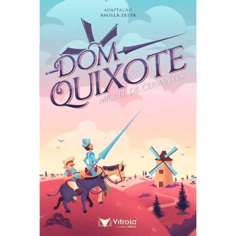 Livro Dom Quixote - Vitrola (MP)