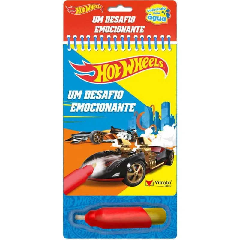 Aquabook Hotwheels Um Desafio Emocionante Vitrola (MP)