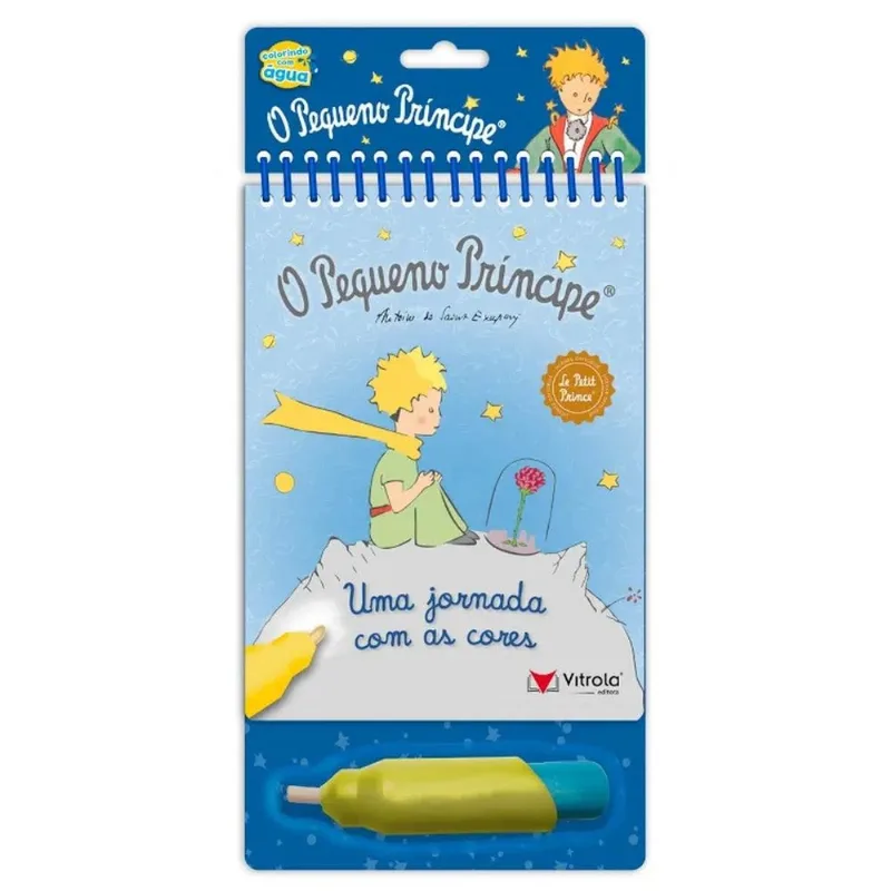 Livro Aquabook O Pequeno Principe Uma Jornada Com As Cores (MP)