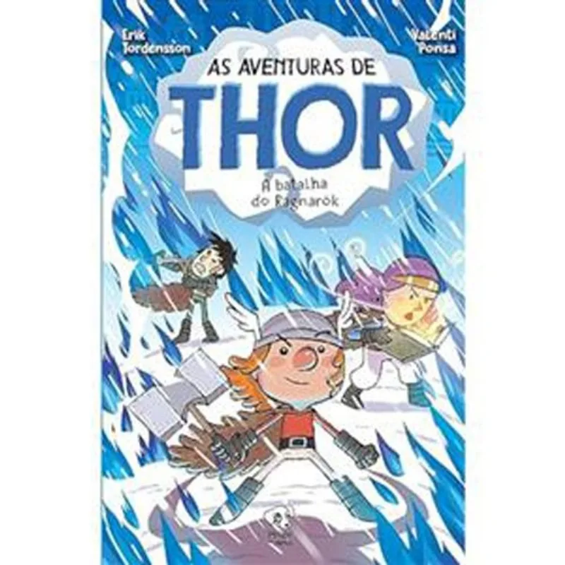 Livro As Aventuras De Thor Vol 03 A Batalha Do Ragnarök Leya (MP)