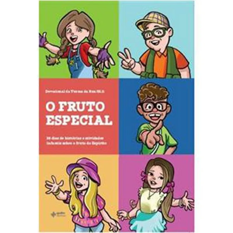 Livro Devocional Da Turma Da Rua G5.2 O Fruto Especial Quatro V Entos (MP)
