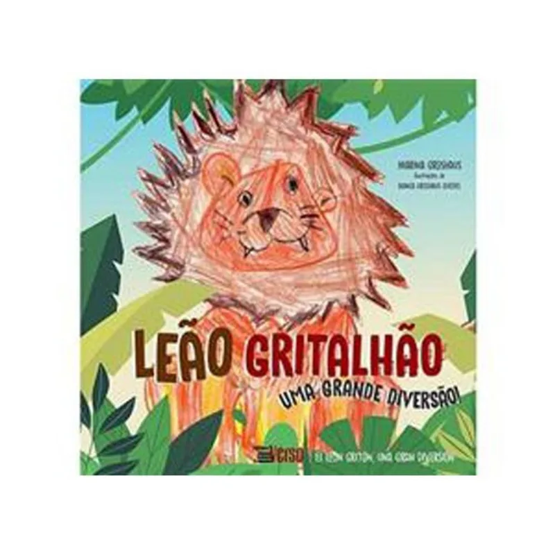 Livro Leão Gritalhão, Uma Grande Diversão Inverso (MP)