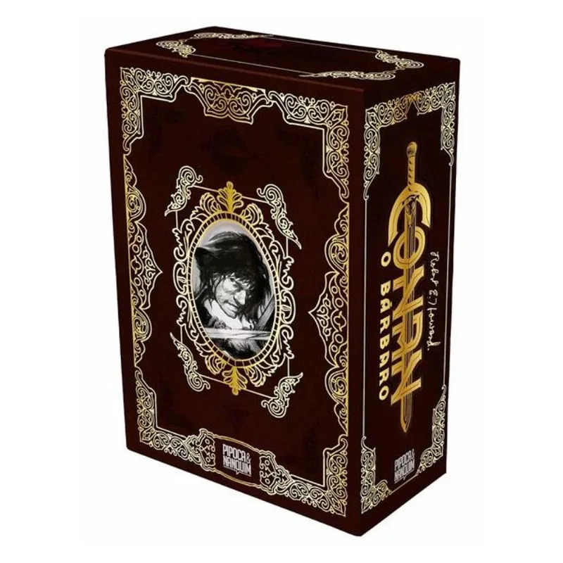 BOX CONAN, O BÁRBARO (COLEÇÃO COMPLETA EM 3 VOLUMES + PÔSTER + LIVRETO INÉDITO)