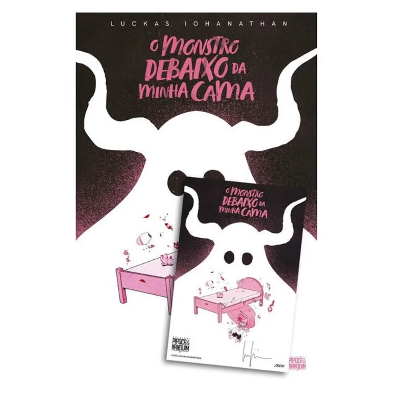 O MONSTRO DEBAIXO DA MINHA CAMA (GRAPHIC NOVEL - VOLUME ÚNICO - EDIÇÃO COM BOOKPLATE)