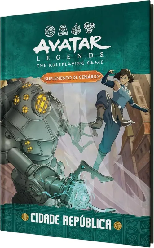 Avatar Legends Rpg - Cidade Da República (Suplemento) - LC - Livros