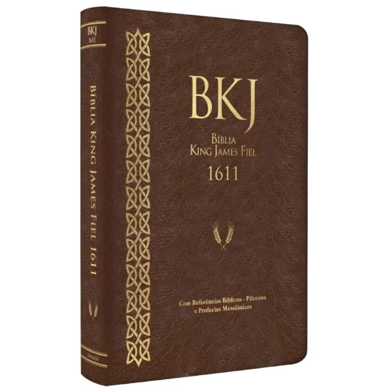 Bíblia King James Fiel 1611 - Standard - Marrom
