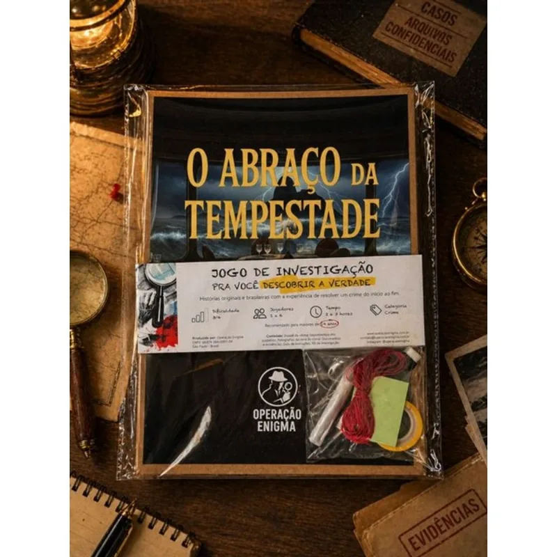 O ABRAÇO DA TEMPESTADE